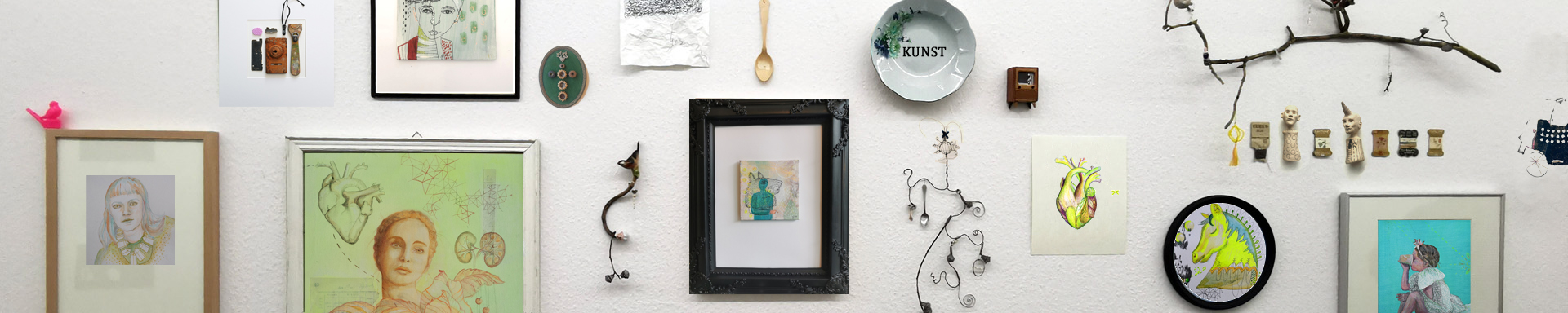 Susanne Güldenpfennig - fine art Bannerbild mit diversen Objekten von Susanne Güldenpfennig